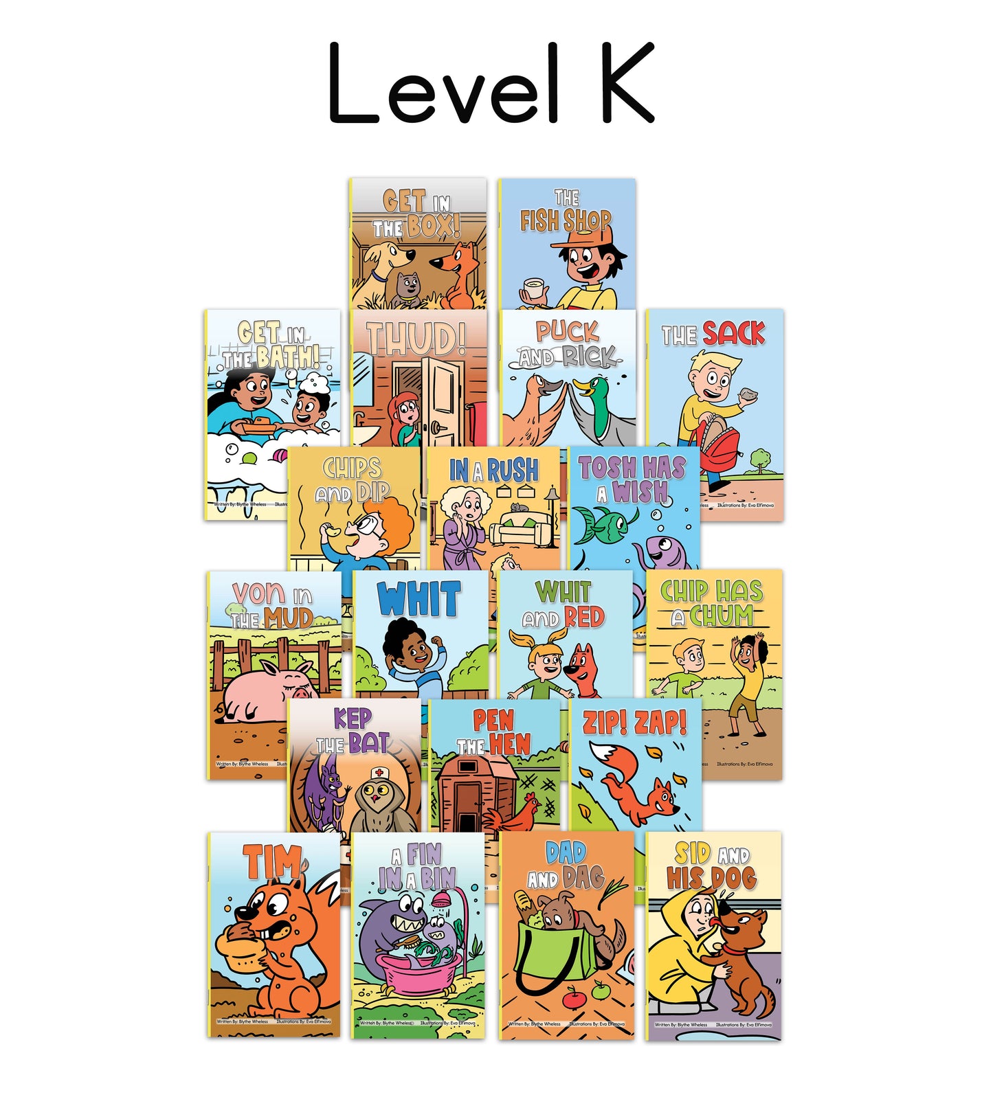 Developing Decoders YELLOW Collection: Level K | 20 Fundations® Aligned Books